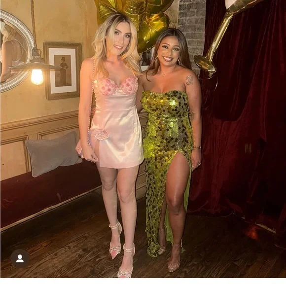 Jessica Bara Pink Rose Dress - Picture 5 of 5